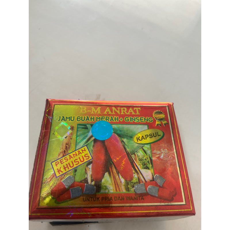 

B-M ANRAT buah merah + ginseng