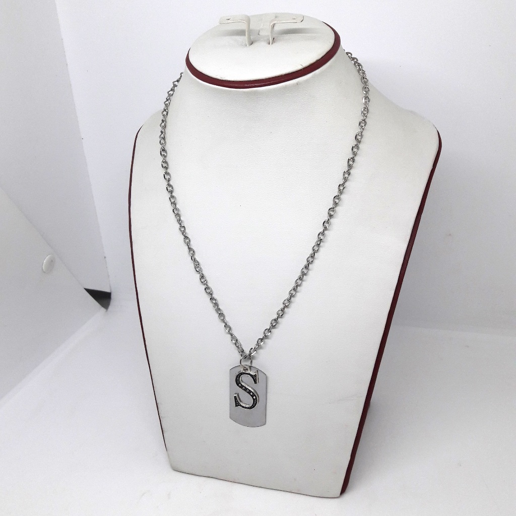 Kalung Dog Tag Kalung Metal Rock Kalung Huruf Kalung Couple Kalung Punk
