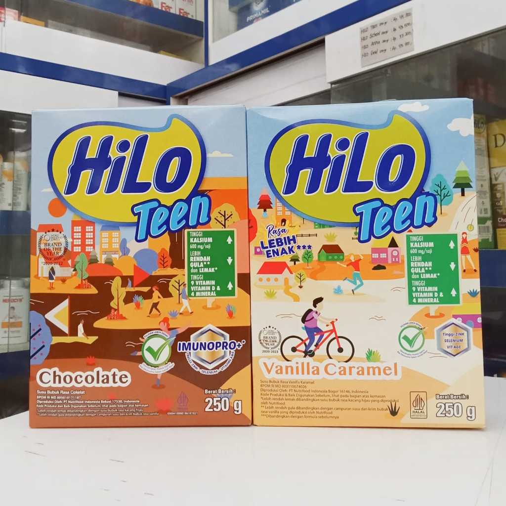 

HiLo Teen Imunopro+ 250g (Chocolate & Vanilla Caramel)