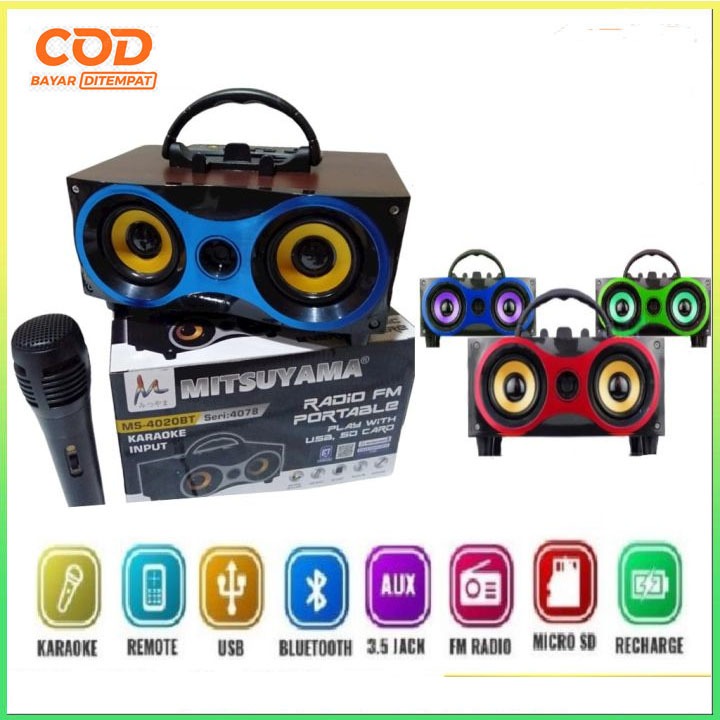SPEAKER MINI BASS FLECO SOUND AKTIF MINI F-017 F-016 BLUETOOTH UNTUK HP LAPTOP KOMPUTER TV ORIGINAL 