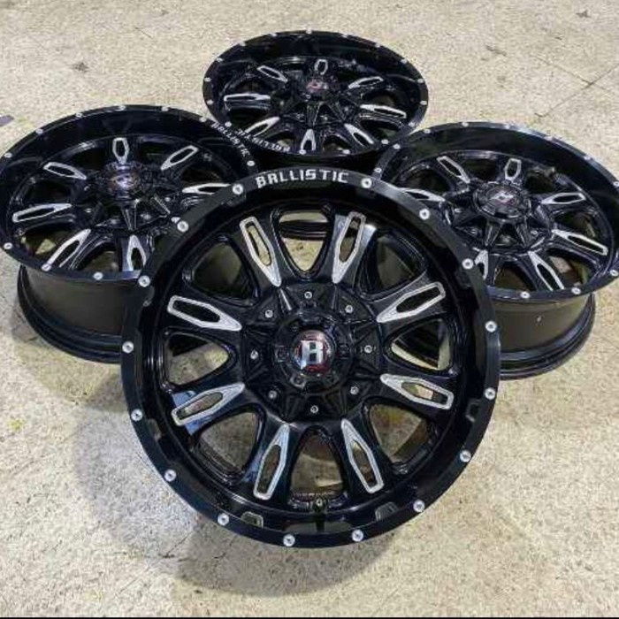 Velg Mobil Bekas Fortuner Ring 20 Lubang 6 BALLISTIC R20X9 6X139,7 ET15