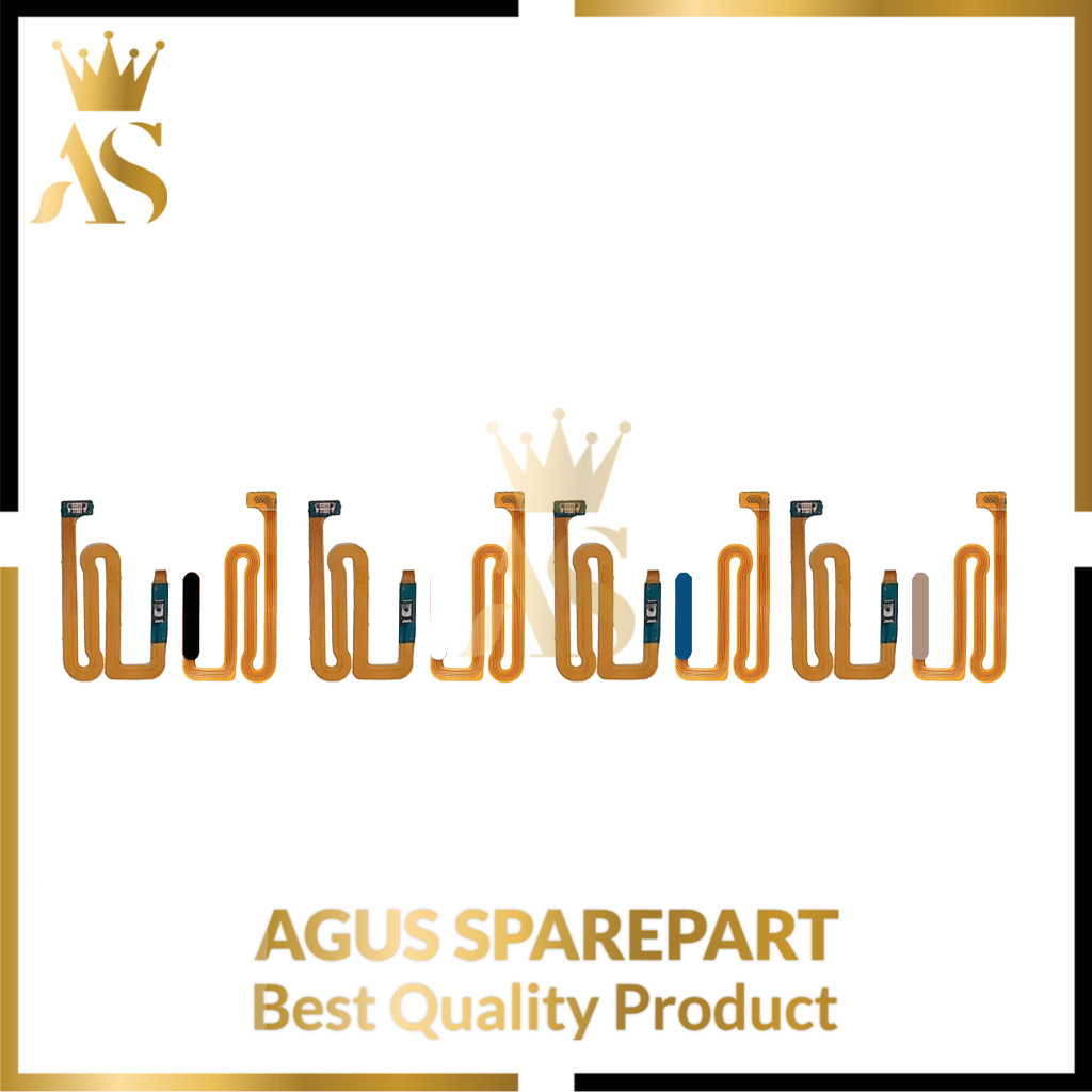 FLEXIBEL SAMSUNG A125 + ON OFF + FINGER PRINT ORI (GALAXY A12)