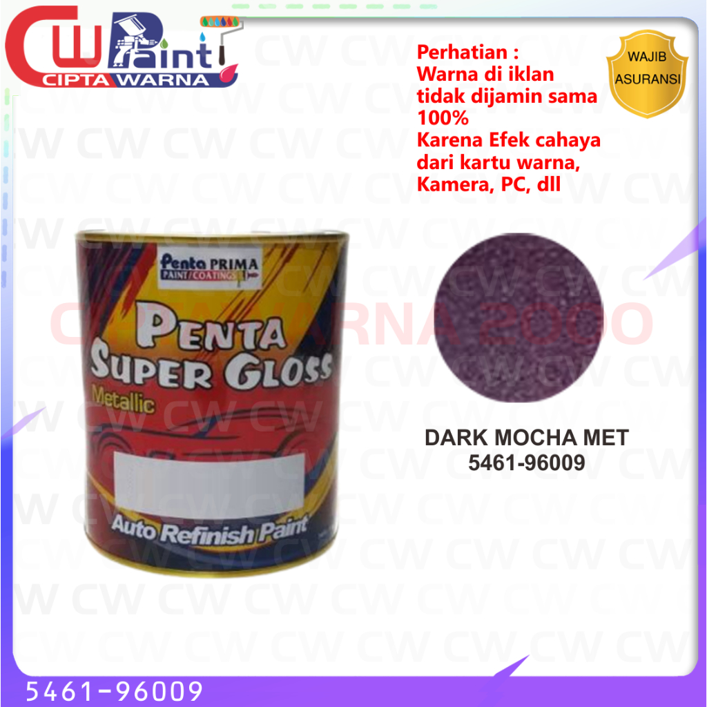 Cat Penta Super Gloss Metalic Warna Dark Mocha Met 5461-96009 1kg