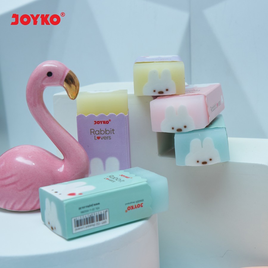 

Joyko ERT-132 Rabbit Lovers Penghapus Pensil Pencil Eraser