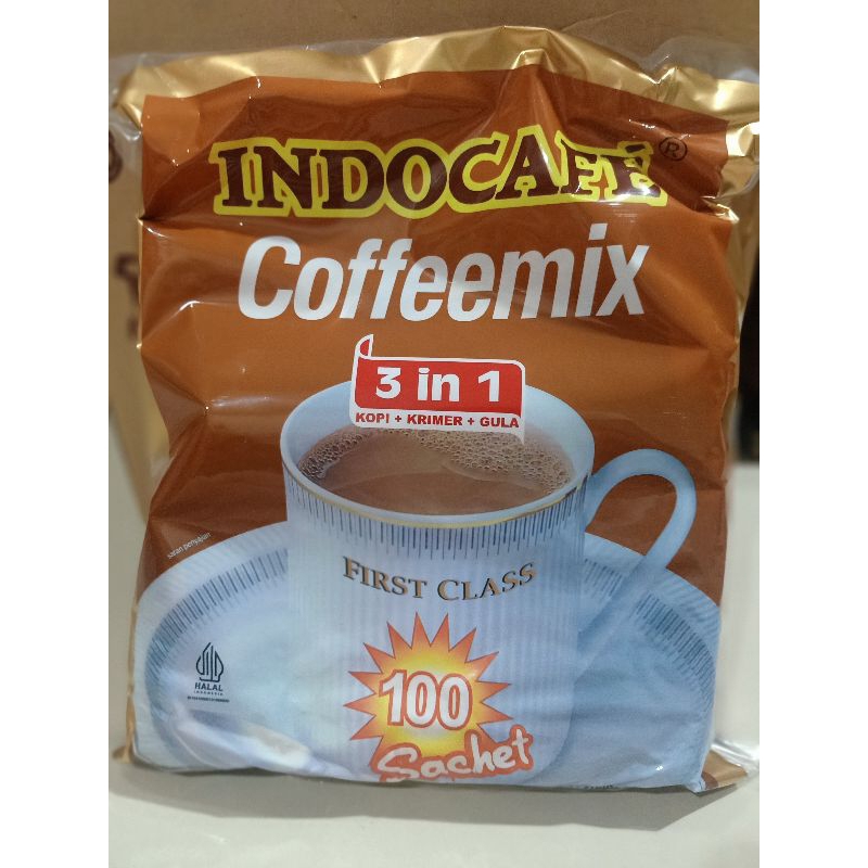 

Indocafe Coffeemix 3 in 1 100 sachet @20g
