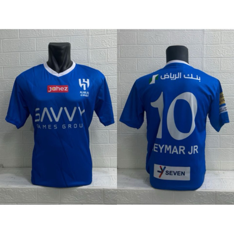 jersey bola al hilal neymar home