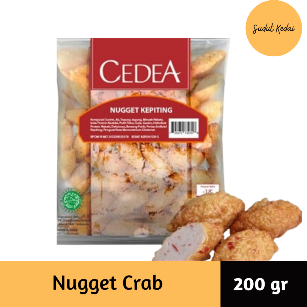 

Nugget Kepiting 200gr - Nugget Crab 200 gr