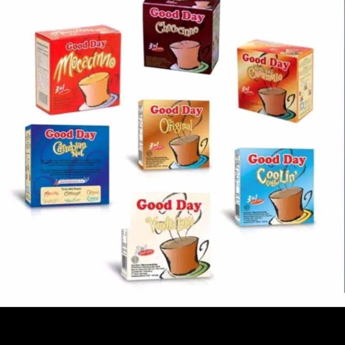 

Good Day Coffee 1 Box Isi 5 All Variant