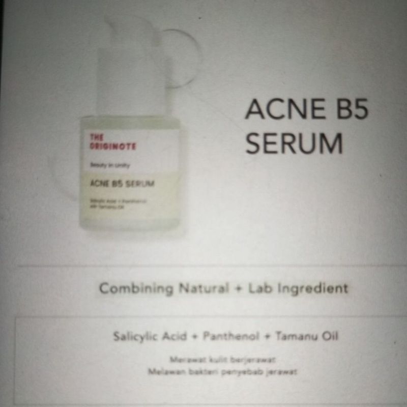 acne b5 serum