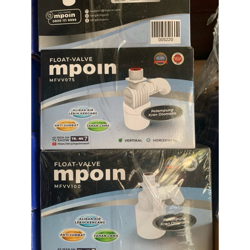 MPOIN FLOAT VALVE VERTIKAL Pelampung Kran Otomatis