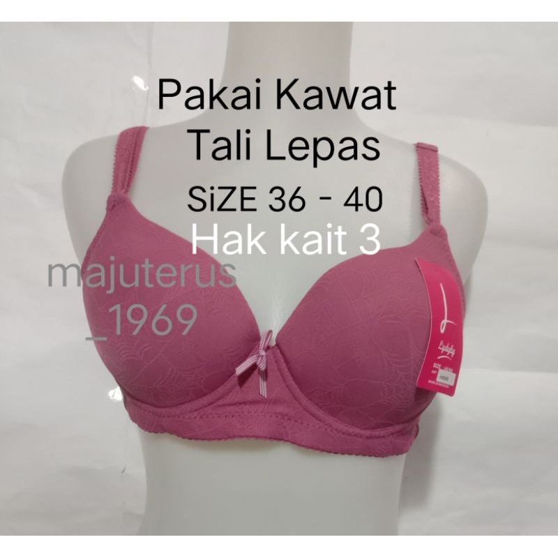 BH Lydyly Pakai Kawat Tali lepas H 8508/ 476  Cup B ( sedang) size 36 - 40  Hak 3 BRA Remaja Dewasa 