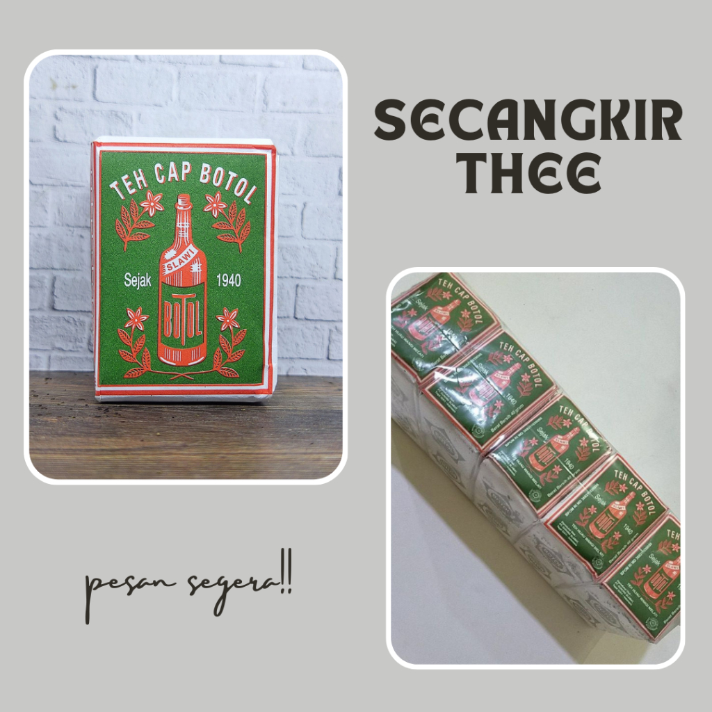 

TEH CAP BOTOL HIJAU 40 GRAM x 10 Pcs