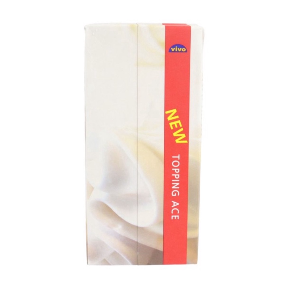 

WTNZ5289 Ready Stok Vivo Topping Ace Whipping Cream 1Ltr / 1100gr - Ace Gosend Grab