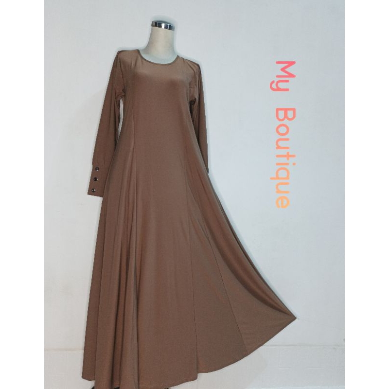 Sale Gamis / Zipper Dress Happy & My Boutique
