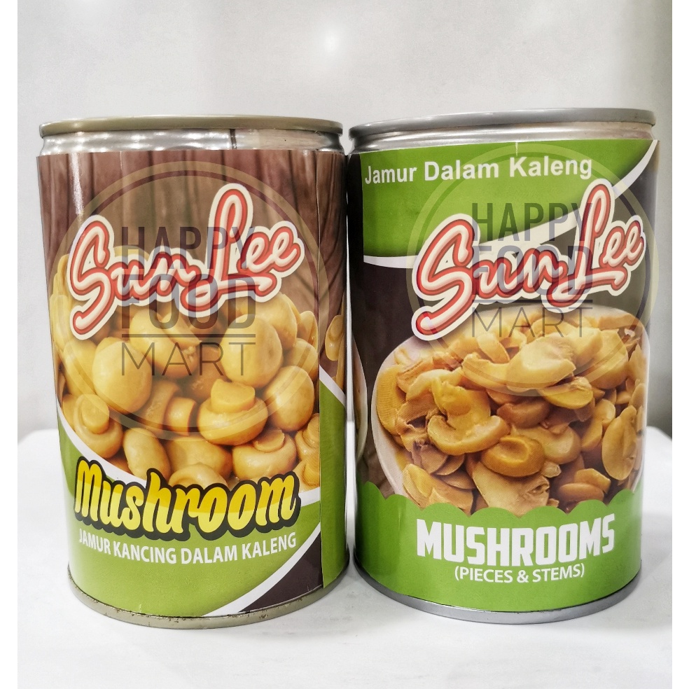 

Re4dy [HALAL] SUN LEE JAMUR 425G/ JAMUR KANCING/ JAMUR KALENG/ JAMUR CHAMPIGNON KALENG/MOKO Eleoen