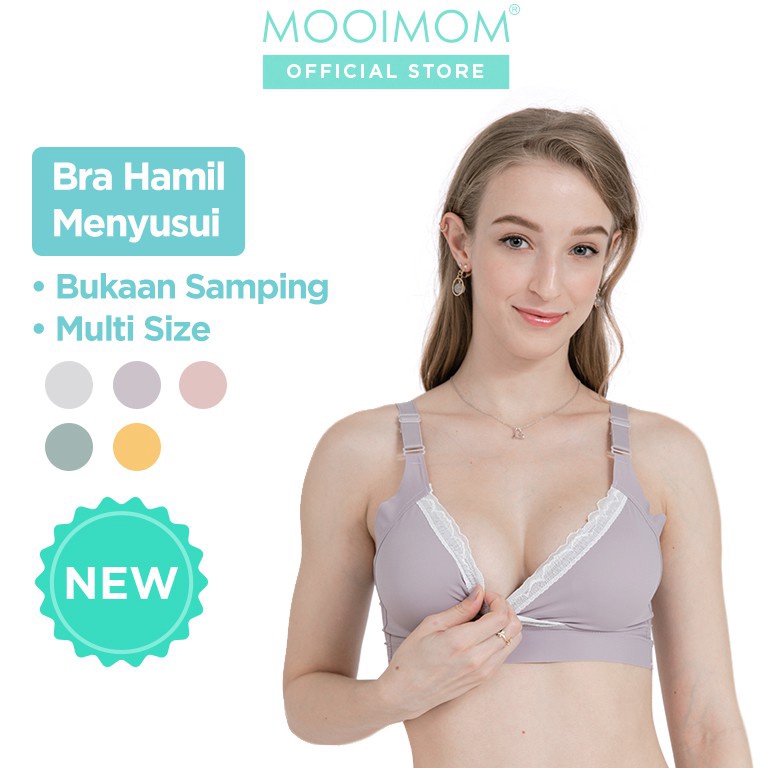 Koleksi Terbaru.. Bra Menyusui & Hamil | MOOIMOM Extra Soft Crossover Nursing Bra