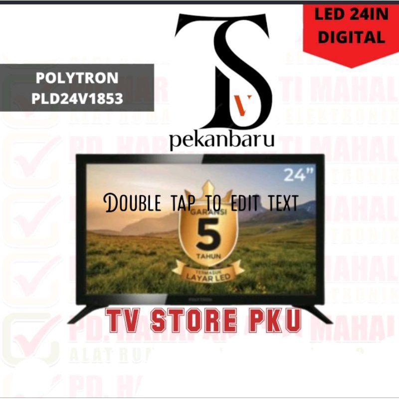 POLYTRON DIGITAL TV PLD24v1853/digital tv USB movie