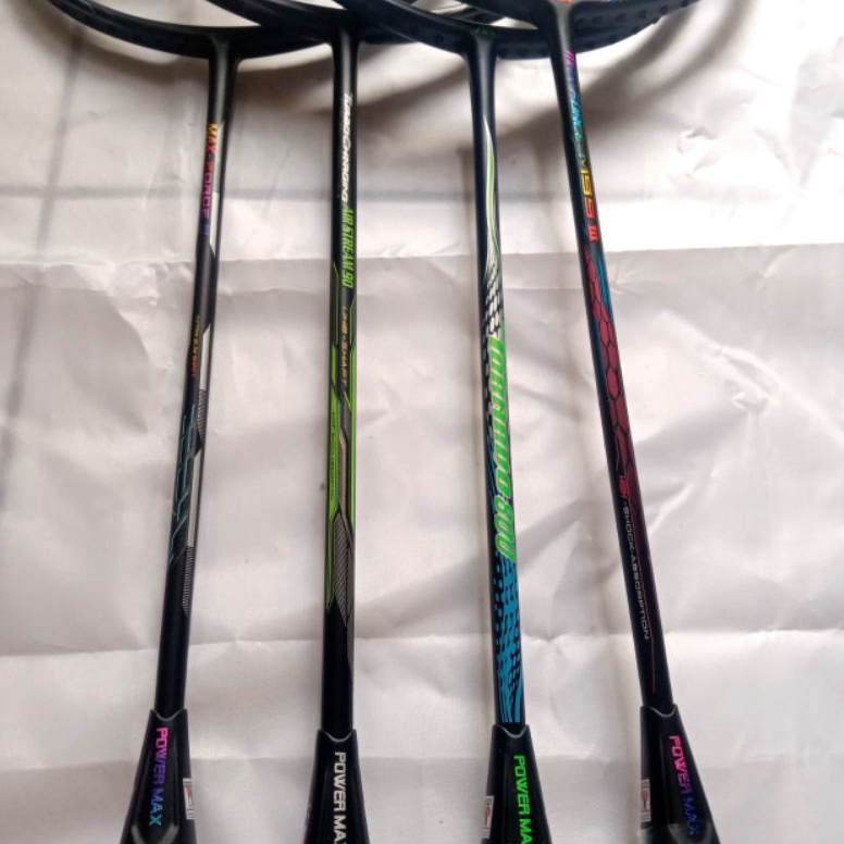 MURAH BANGET RAKET BADMINTON POWER MAX 33 LBS ORIGINAL