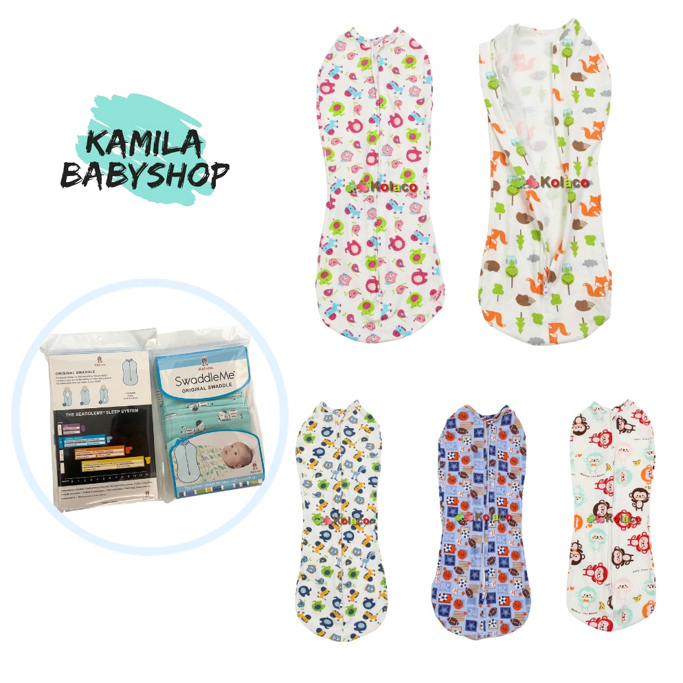 Terbaru.. Bedong Instan Bayi Swaddle Me / Bedong Bayi Instan / Bedong Instan / Swaddle Me