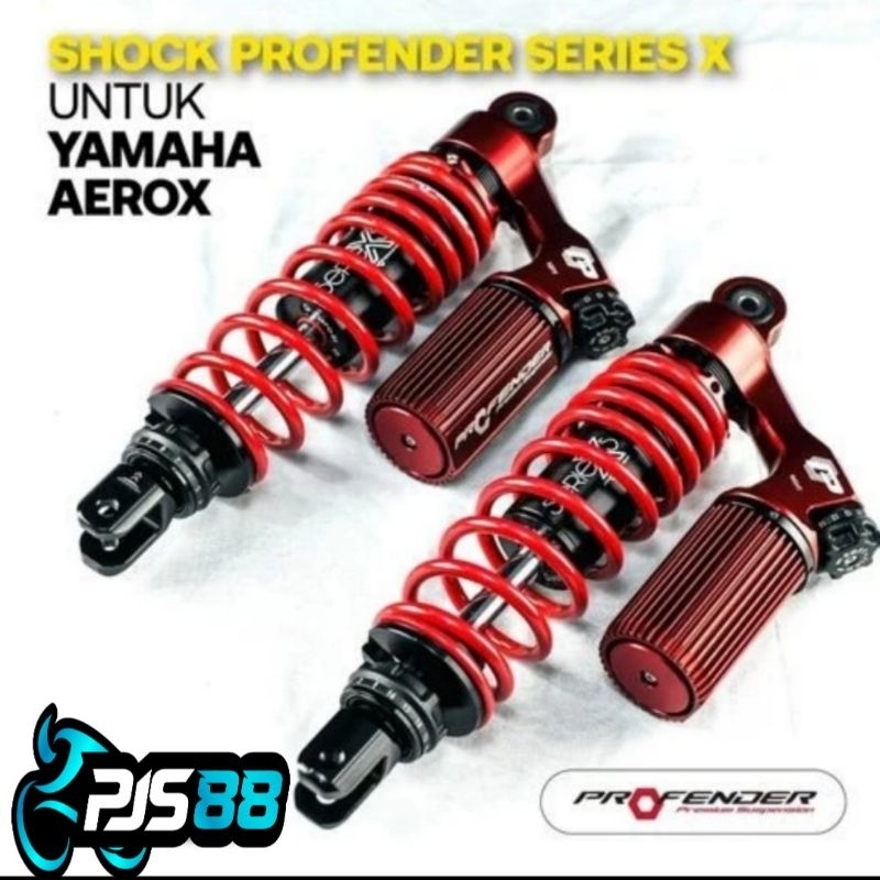 Shockbreaker Profender X Series Yamaha Aerox 155 new & old / Shock Profender Aerox 155 new Aerox 155
