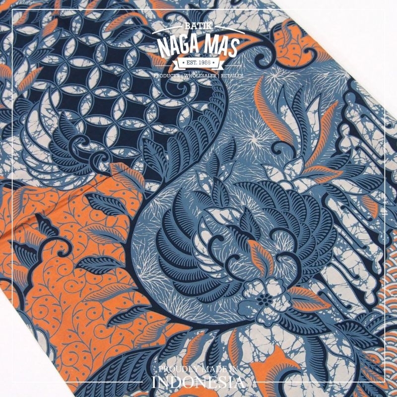 KAIN BATIK PANJANG - BATIK NAGA MAS JAGAD KAWAH IJEN