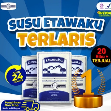 

BRXN1533 [PROMO SALE!!!] ETAWAKU PLATINUM - Susu Kambing Etawa Anak & Dewasa Pengganti Susu isi 10 pcs