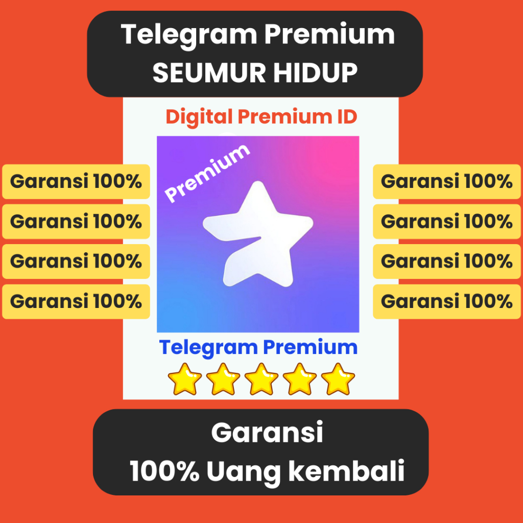 Telegram Premium Lifetime Android - Harga Termurah