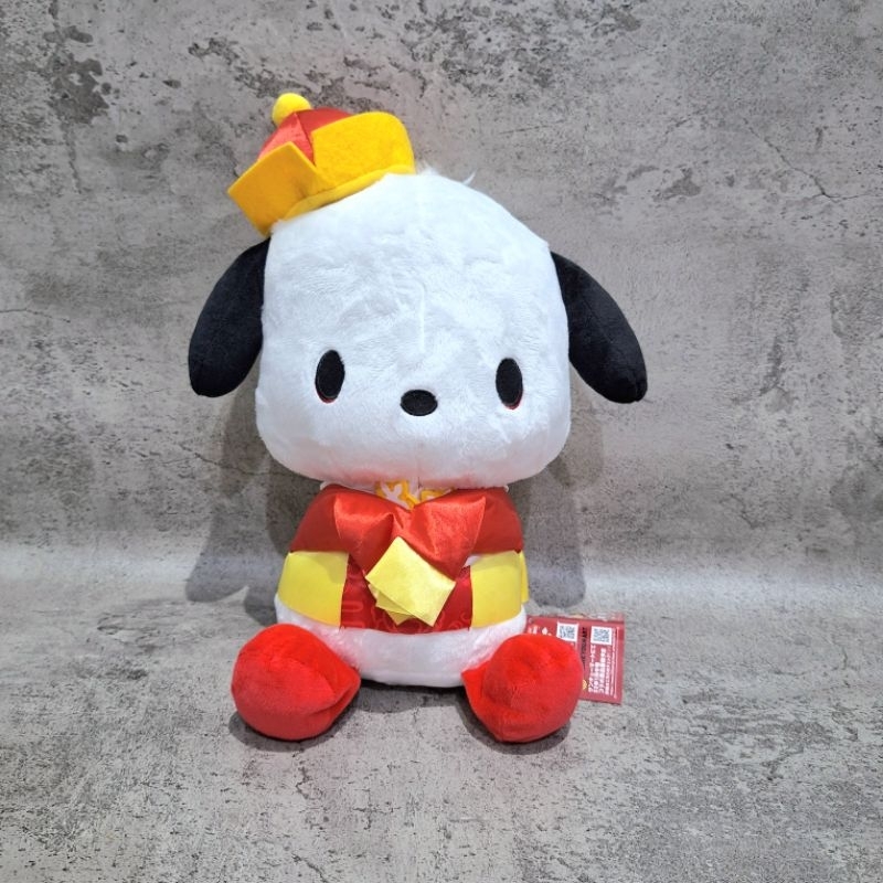 Sanrio Pochacco Chinese Lolita BIG Plush Doll FURYU
