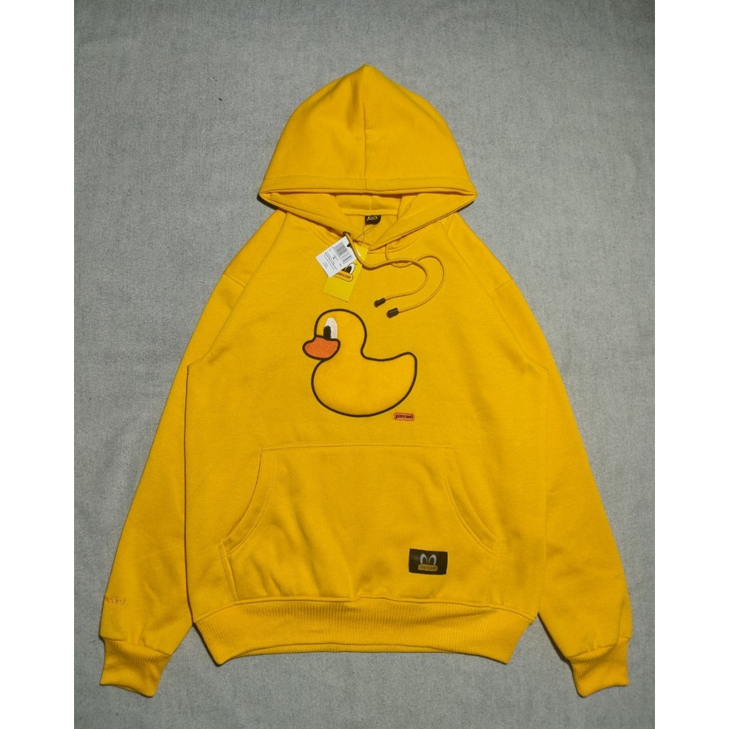 Jaket Sweater Hoodie Pancoat Duck Yellow Original Full Tag & Label Quality Distro