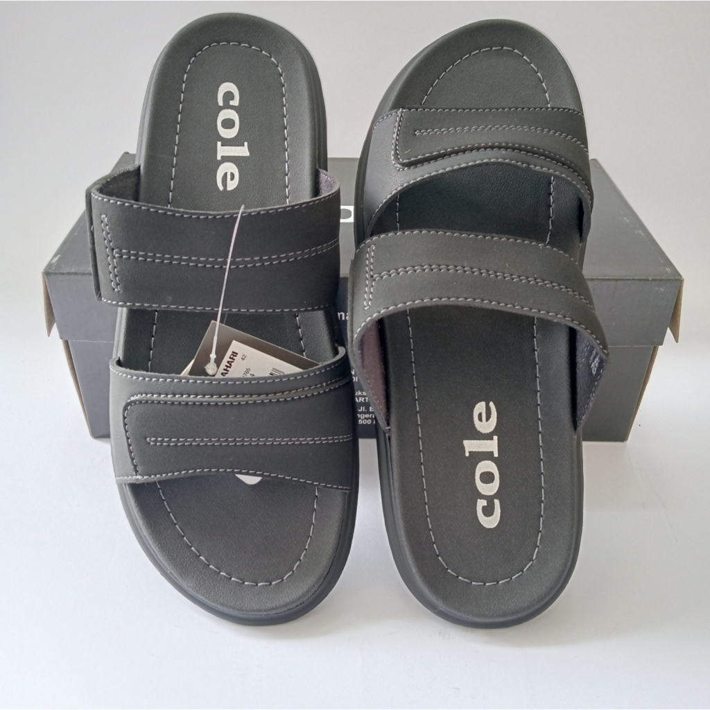 Sandal Cole Pria Kulit Slide Casual Formal Sendal Cole Original IY24HT60