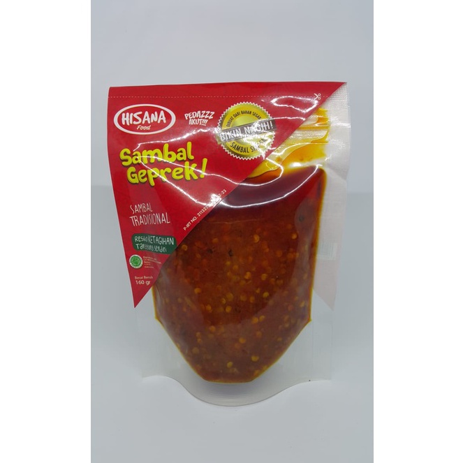 

DLMY1732 Stok terbaru Sambal Tradisional 160 gram