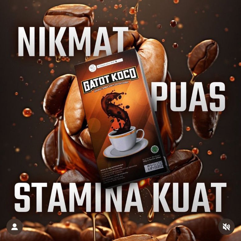 

B@u Kopi Gatot Koco dr.ricard Lee Original 100% Bergaransi Cuci_Gudang