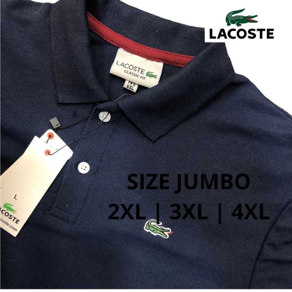 Kaos Kerah polo pria dewasa / 2XL 3XL 4XL Kaos polo jumbo premium / Kaos Kerah polo jumbo pria