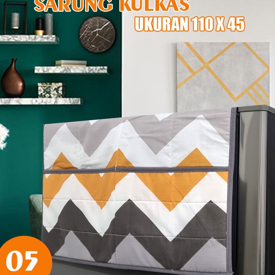 TIPE ANM728 AVACIE - COVER KULKAS / SARUNG KULKAS / TAPLAK KULKAS