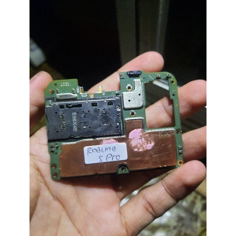 jual mesin only Realme 5 pro minos matot Ram 6/8GB lupa