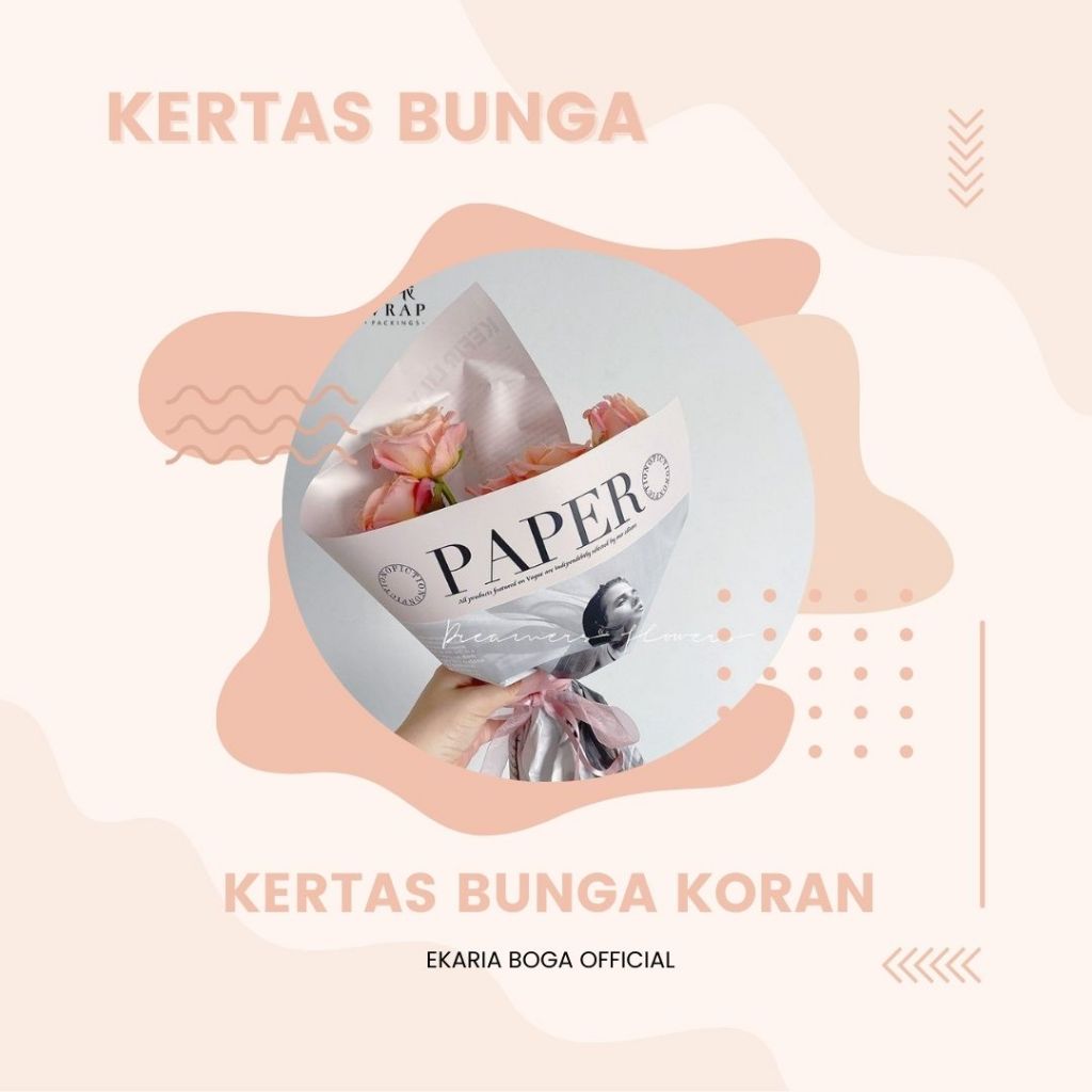 

KERTAS BUNGA | BUKET BUNGA | FLOWER WRAPPING | WRAPPING PAPER | CELLOPHANE NEWSPAPER | MOTIF KORAN | KERTAS BUNGA KORAN