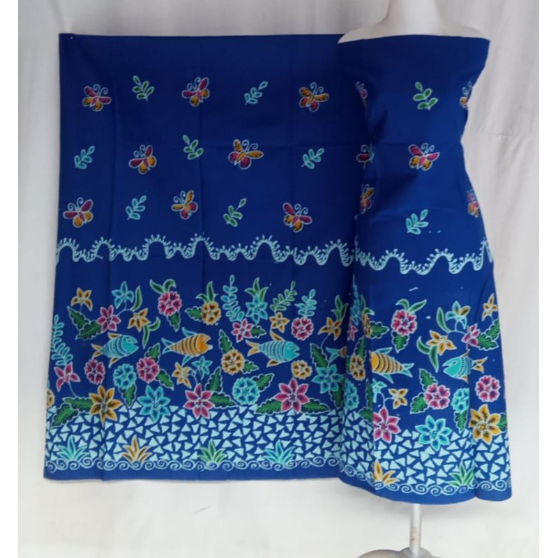 KAIN BATIK MOTIF IKAN | BATIK TULIS MOTIF IKAN