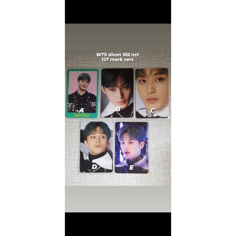PC DICON 102 NCT 127 MARK VERS