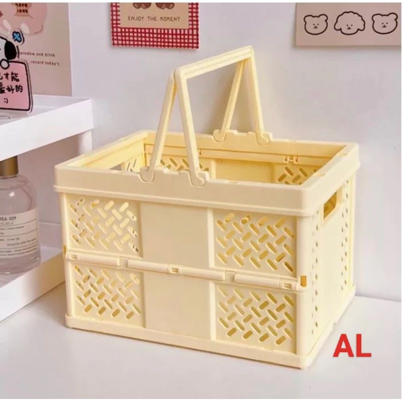 Keranjang Lipat Serbaguna Keranjang Lucu Lipat Box Unibersal