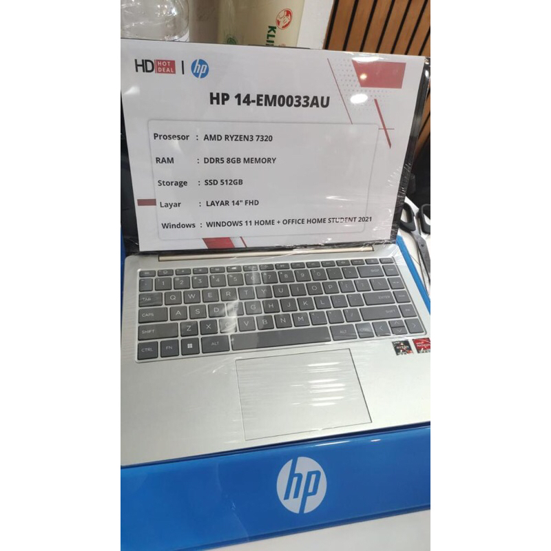 Laptop HP AMD Rayzen 3