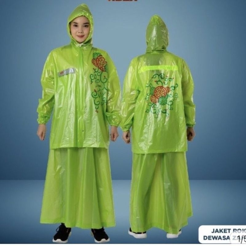Qori Store - Jas Hujan Rok Wanita / Jas Hujan Rok / Jas Hujan