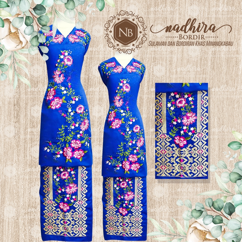 BAHAN BAJU KURUNG / BAHAN BAJU BORDIR / BAHAN BAJU KURUNG BORDIR BUKITTINGGI / BAJU KURUNG BORDIR / 