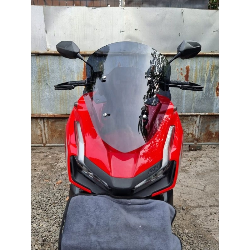 Windshield ADV 150/160cc Sporty Thailand. Visor Honda ADV 160/150 Tipe Terbaru Thailand. visor honda