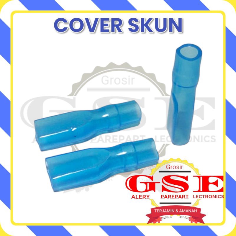 Cover skun Female isi 10pcs/karet SKUN Female/pelindung skun Female