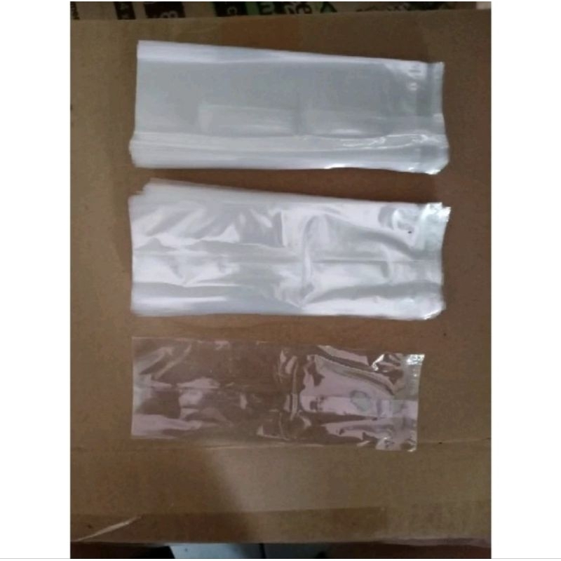 

Bungkus Kemasan Plastik Es Krim Es Loli / Es Stik TRANSPARAN POLOS BENING