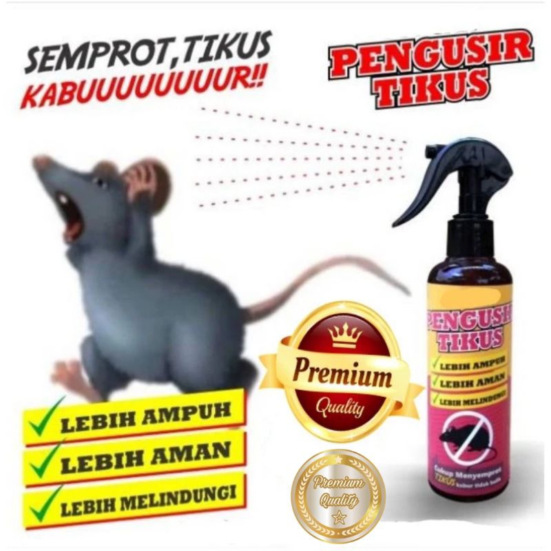 Pengusir Tikus/ Rat Repellent Parfum Tikus/ Anti Tikus RatSpray 250ml - PENGUSIR TIKUS