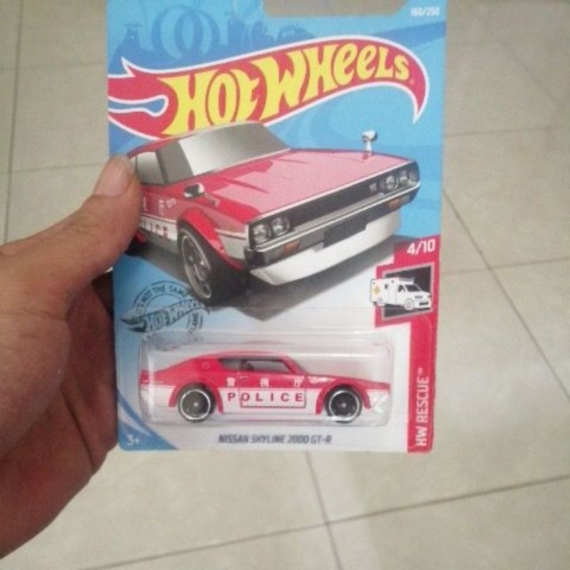 hot wheels nissan skyline 2000GTR