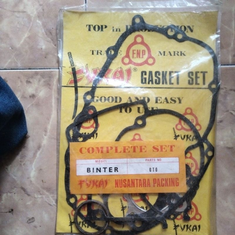 gasket set perpak paking kawasaki binter gto gto110 gto mach2