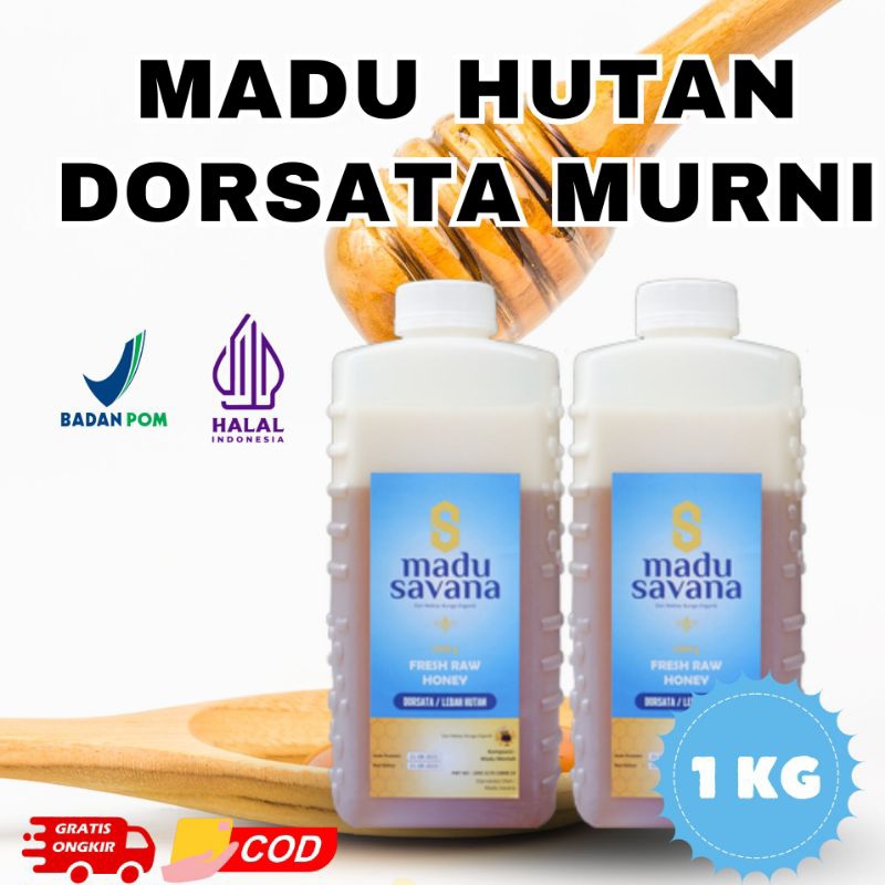 

Madu Murni 100% Asli Hutan Liar Dorsata Alami