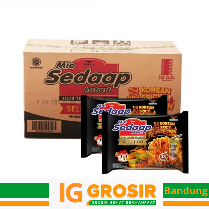 

Mie Sedaap korean Goreng dus isi 40pcs